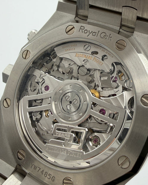 Audemars Piguet Royal Oak Chronograph 26240ST „50th Anniversary“ Green Dial | 2023 | Full Set