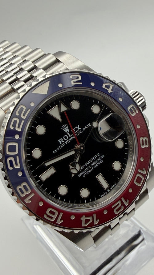Rolex GMT-Master II „Pepsi“ 126710BLRO | 2019 | Box & Garantiekarte