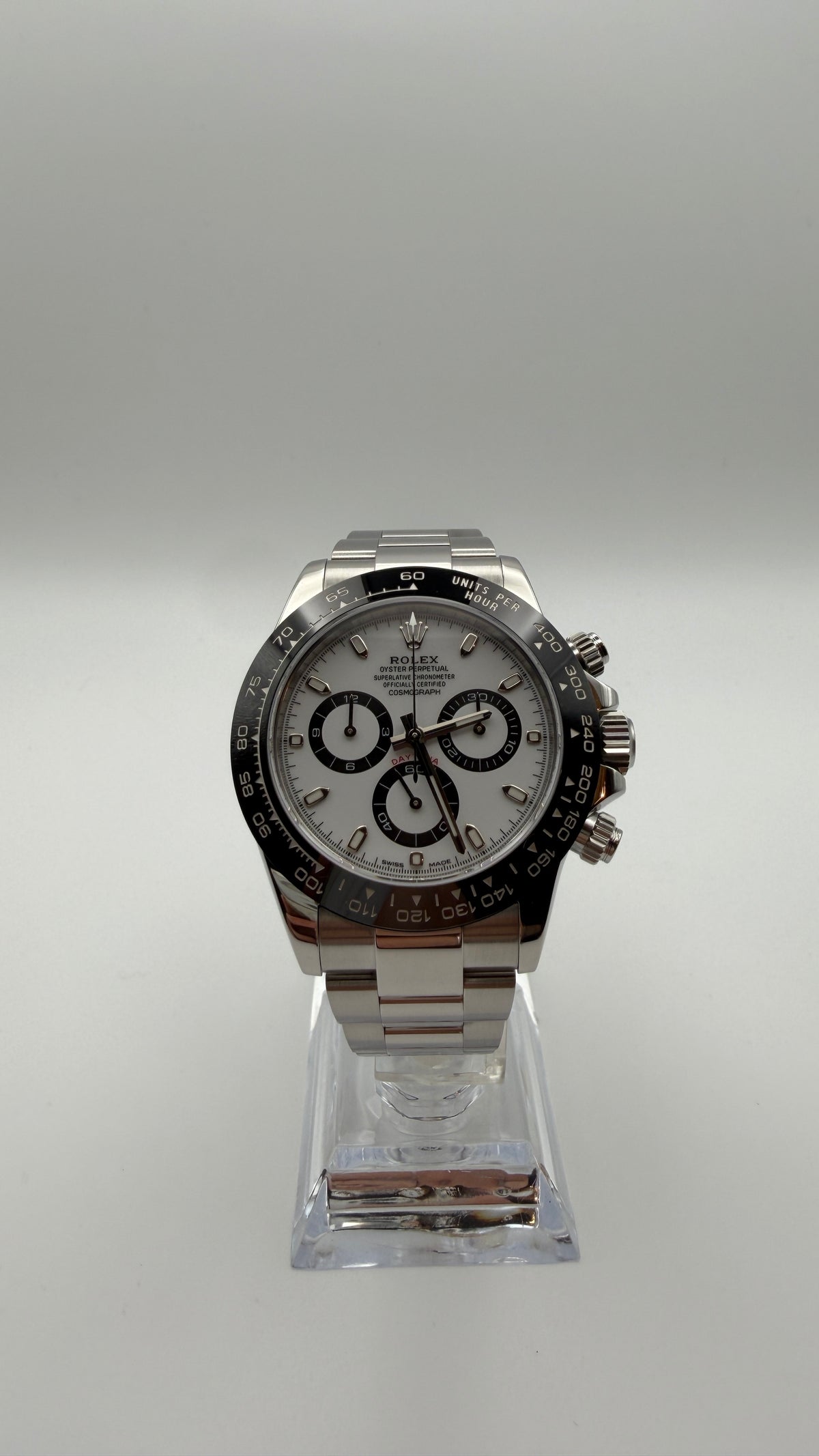 Rolex Cosmograph Daytona 116500LN „Panda“ White Dial | 2019 | Full Set