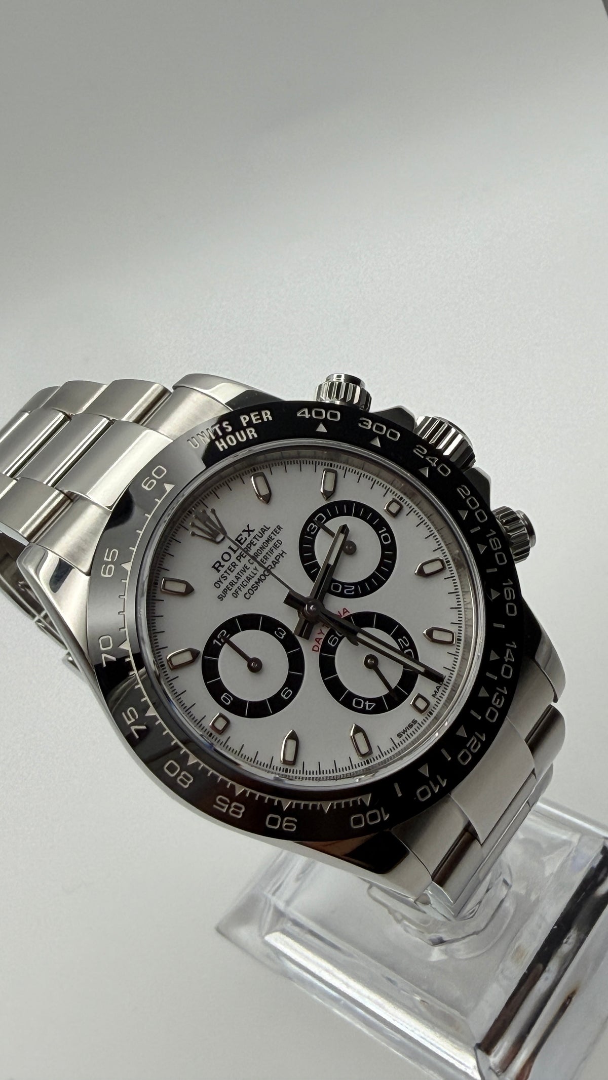 Rolex Cosmograph Daytona 116500LN „Panda“ White Dial | 2019 | Full Set