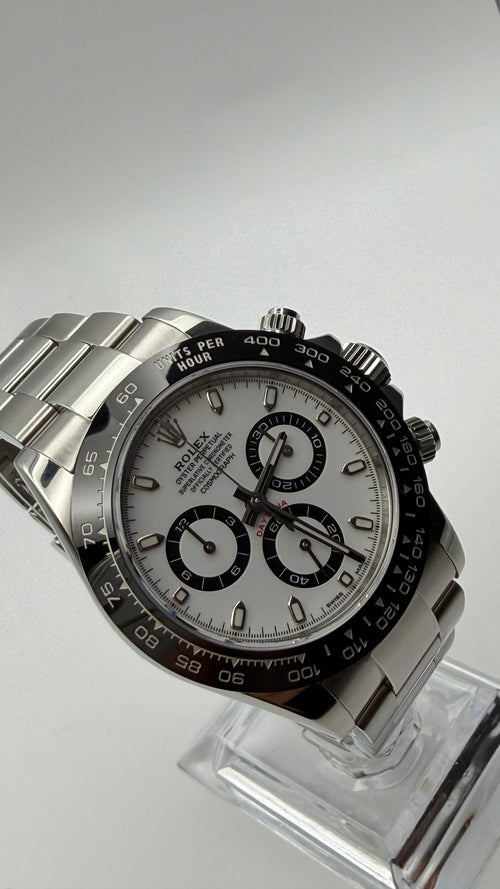 Rolex Cosmograph Daytona 116500LN „Panda“ White Dial | 2019 | Full Set