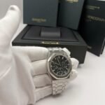AP Royal Oak Chronograph 50th Anniversary Green Dial
Baujahr: 2023
Referenz: 26240.ST.OO.1320ST.04
Lieferumfang: Box + Papiere 
Zustand: Gut
Preis: 59.990€