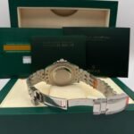 Rolex GMT Master 2 Batgirl 
Baujahr: 23.07.2019
Referenz: 126710BLNR
Lieferumfang: Box + Papiere
Zustand: Verklebt
Preis: 15.490€